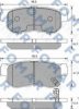 FOMAR Friction FO 931781 Brake Pad Set, disc brake
